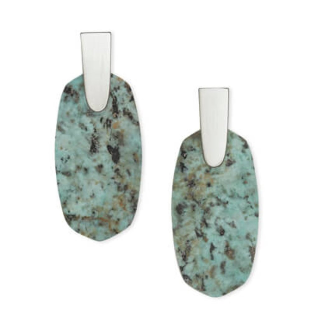 Kendra Scott Turquoise Aragon Drop Earrings